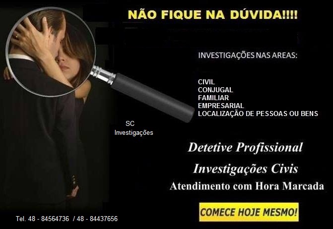Palhoça Detetive - Foto 1